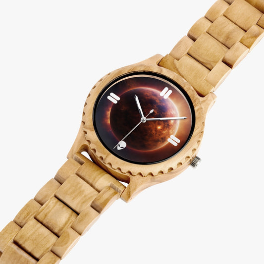 Italian Olive Lumber Wooden Watch