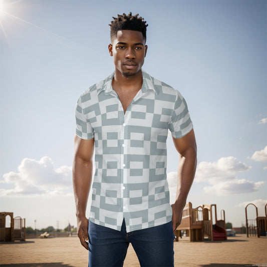 All-Over Print Men's Shirt