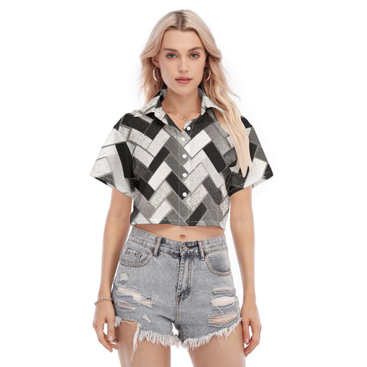 Women's Cropped Shirt